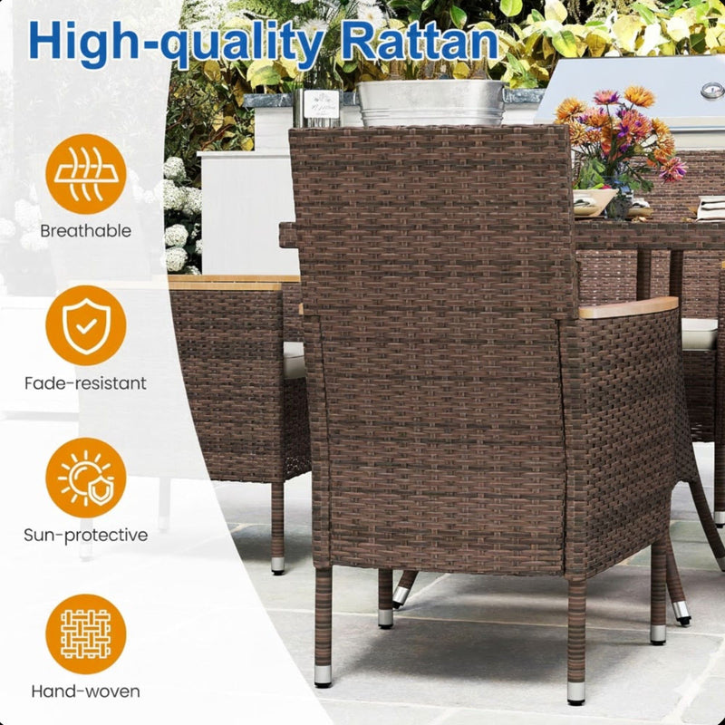 5 Piece Patio Dining Set With Table