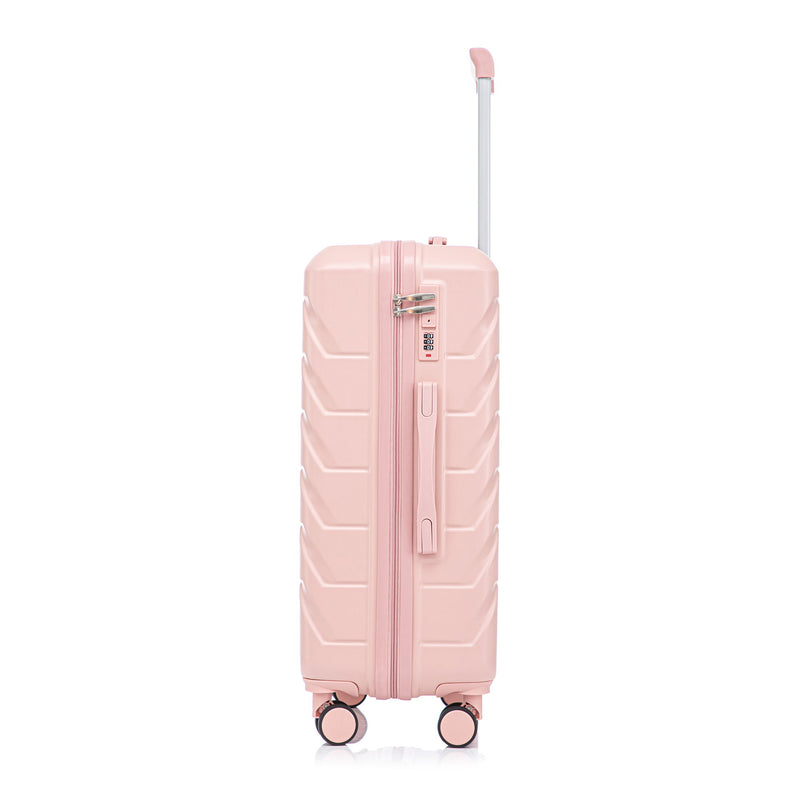3 Pieces Set 20" / 24" / 28" Spinner Wheel Luggage With Combination Lock