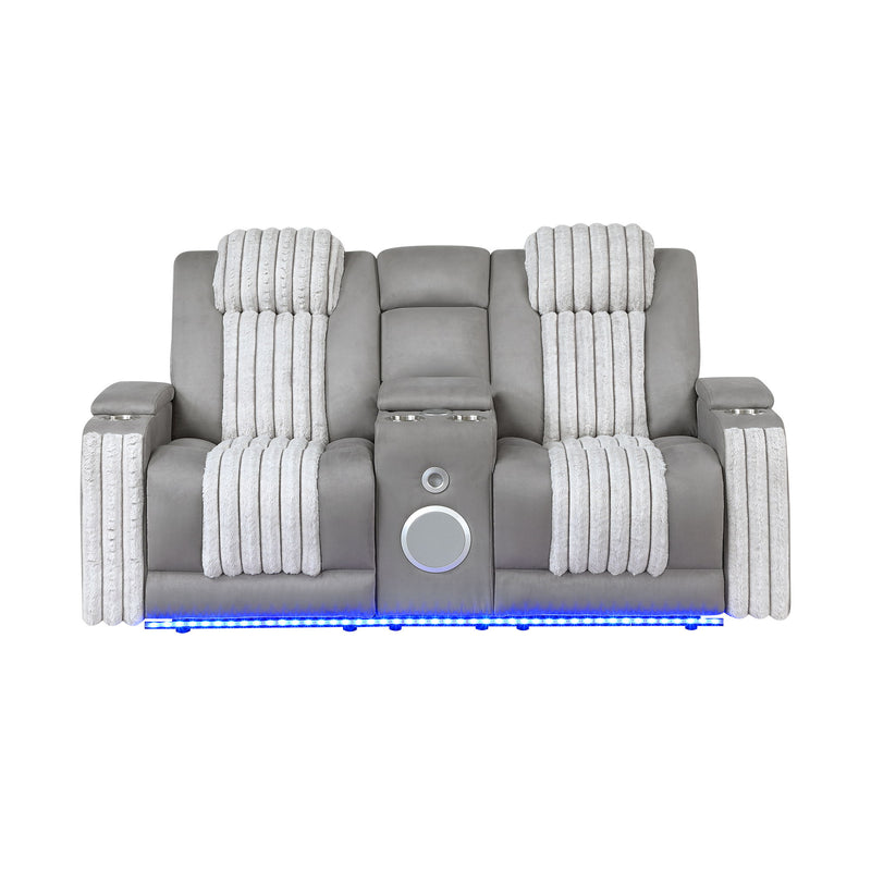 Duran - Power Reclining Loveseat With Power Headrest