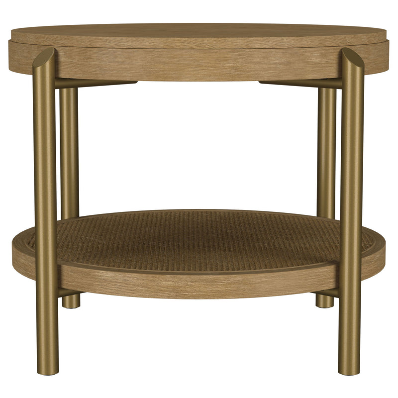 Benson - Round Coffee And End Table Set