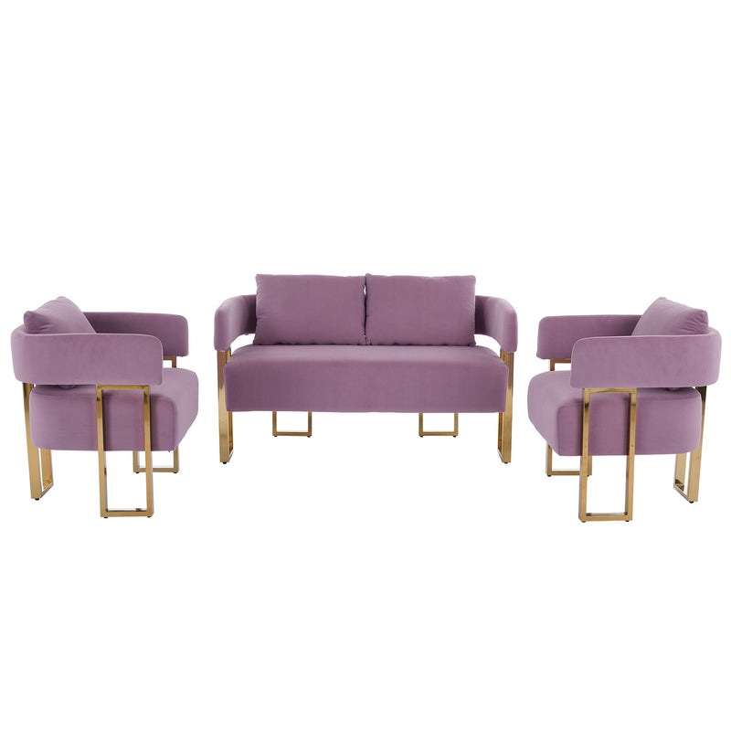Decorative Upholstered Side Chair For Living Room