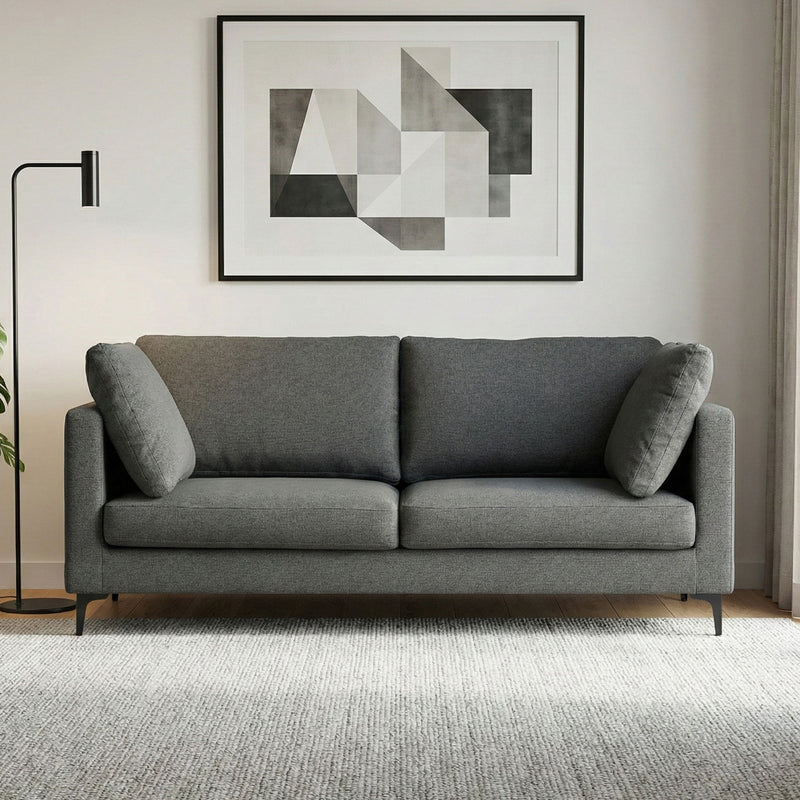 Ava - Mid Century Sofa, Upholstered