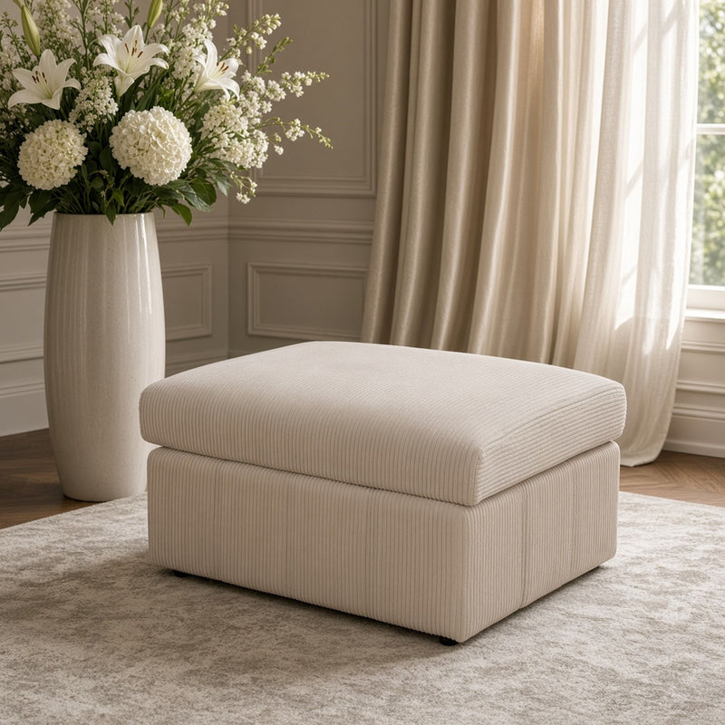Oversized Ottoman Footrest, Living Room Accent