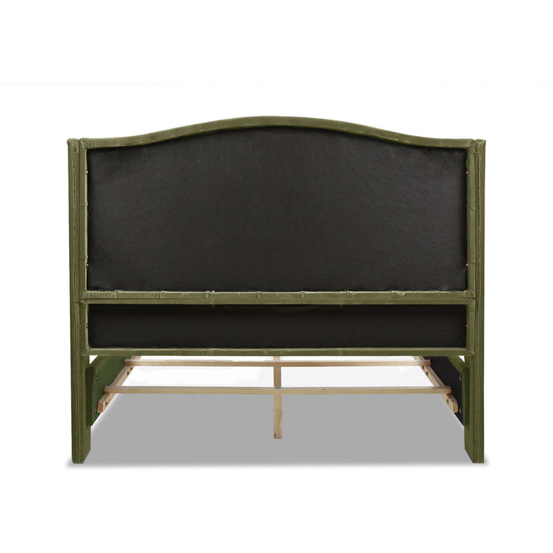 Marcella - Upholstered Shelter Headboard Bed