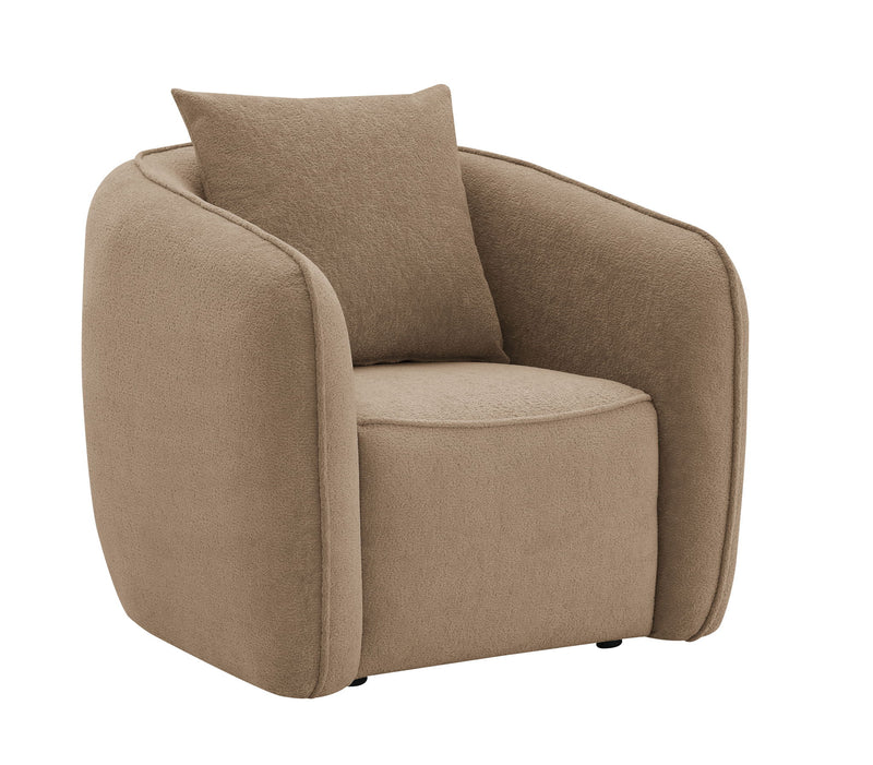 Keith - Chair With 1 Matching Color Toss Pillows
