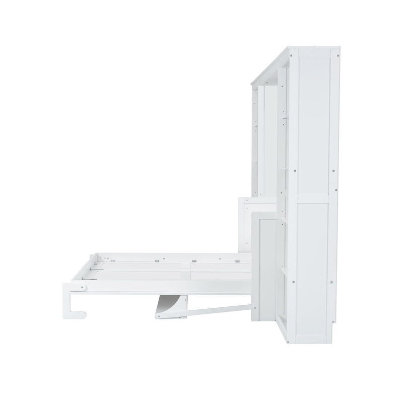 Murphy Bed With Desk And Bookshelf