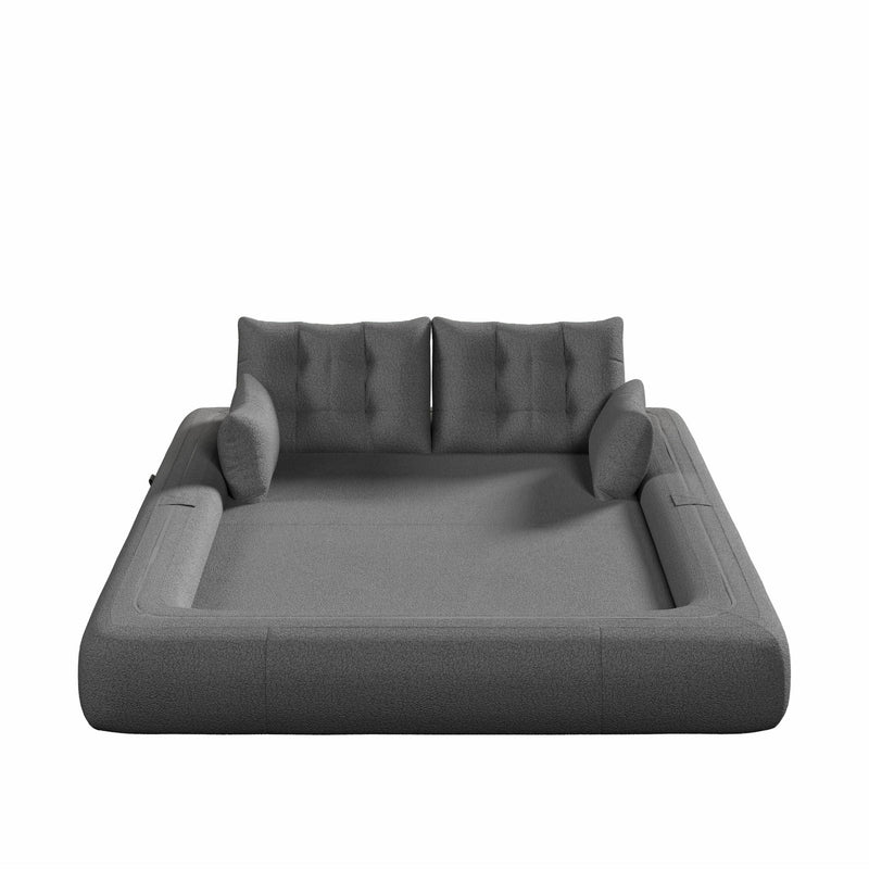 Human Dog Bed, Multi Functional Foldable Sofa Bed, 3 In 1