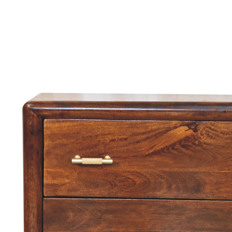Regency - Woven 2 Drawer Nightstand - Brown