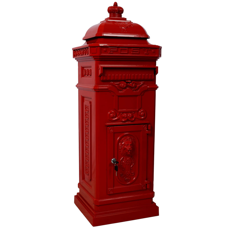 Mailboxs Residential Large-Capacity Letter Box, Rainproof Postbox Statue