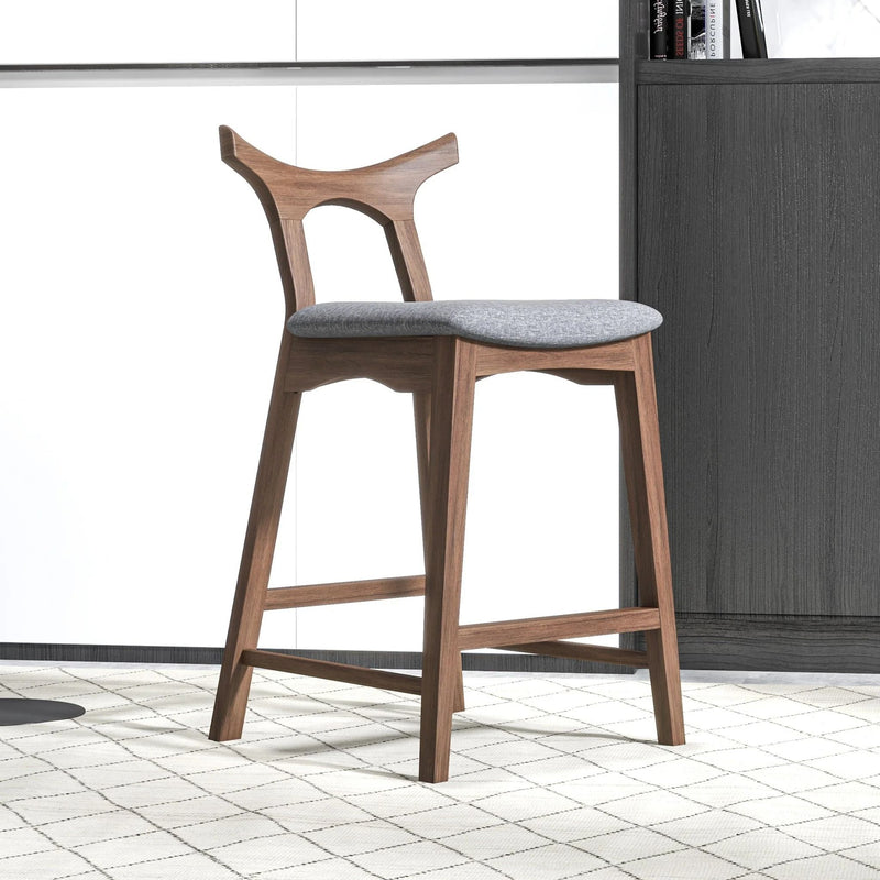 Hester - Upholstered, Square Bar Chair (Set of 2)
