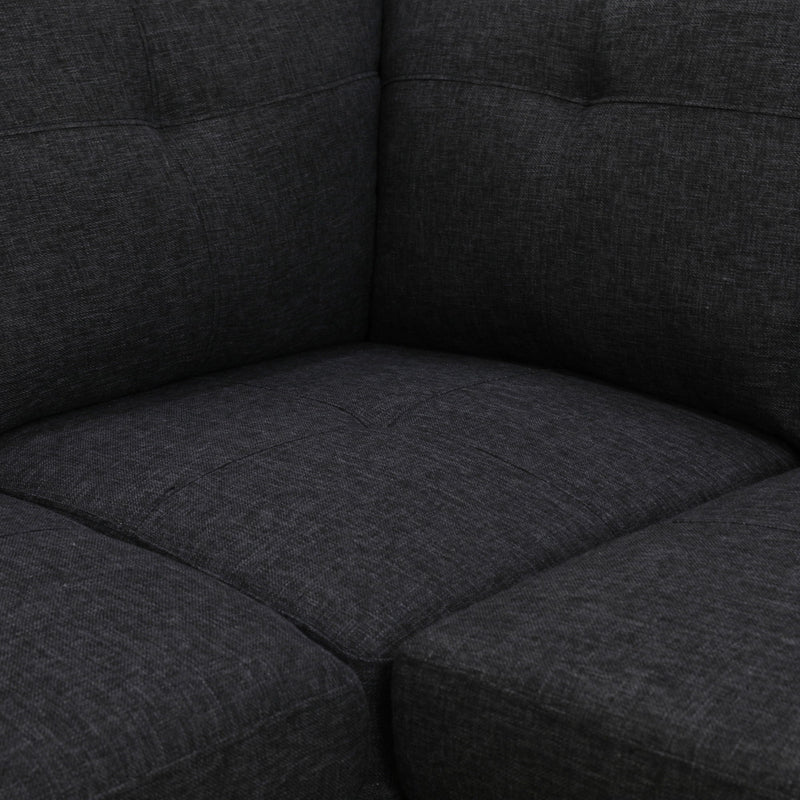 L - Shaped Sectional Sofa With Movable Left Chaise