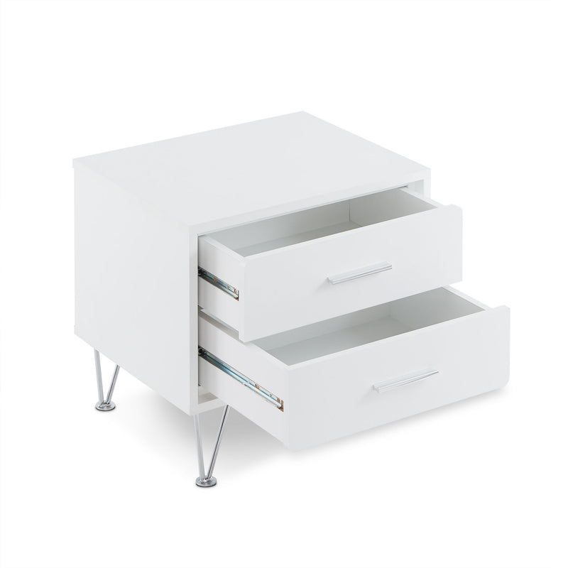 Deoss - Accent Table - White