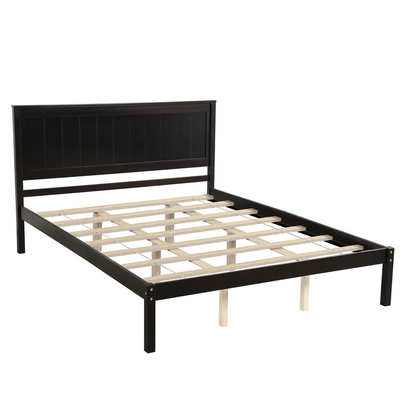 Platform Bed Frame With Headboard