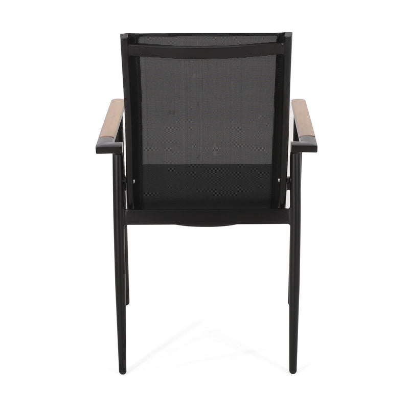 Barrister - Dining Chair (Set of 2) - Black / Natural