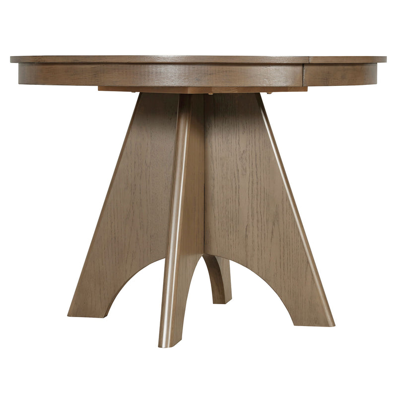 Extendable Dining Table With Sturdy Crossed Legs