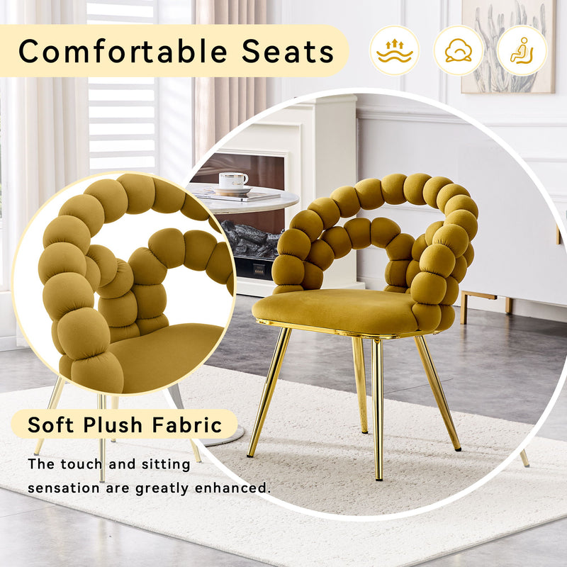Puffy Bubble, Ball Chain Chairs For Dining Room