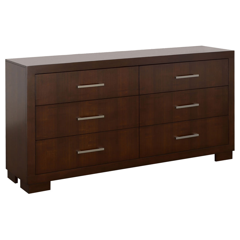 Polk - 5 Piece Queen Bedroom Set - Cappuccino