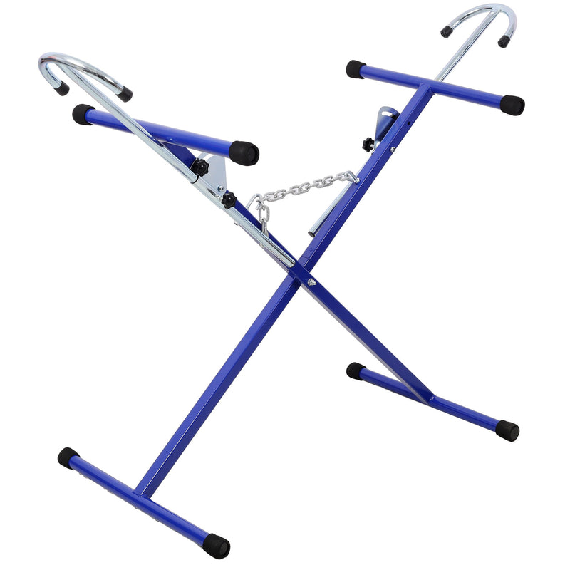 Folding Bumper Stand Lightweight Panel Stand - Blue
