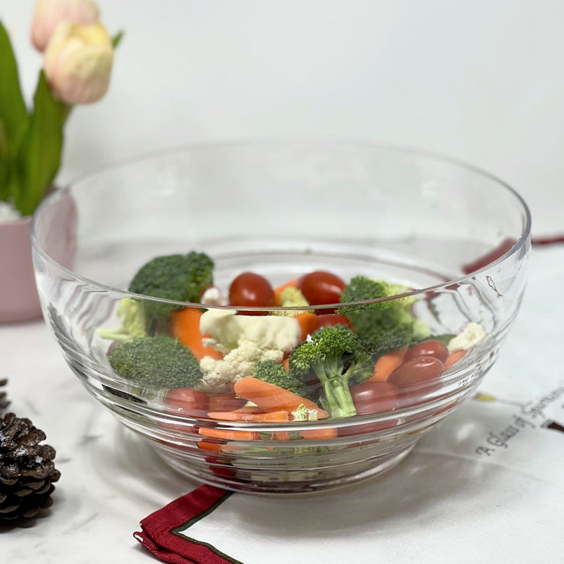 Swirl Acrylic Serving Bowls, Unbreakable