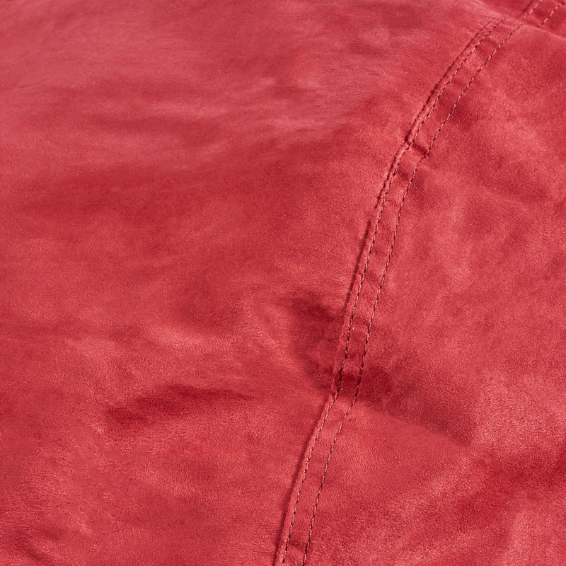 Jasper - Traditional Cylindrical Suede Bean Bag