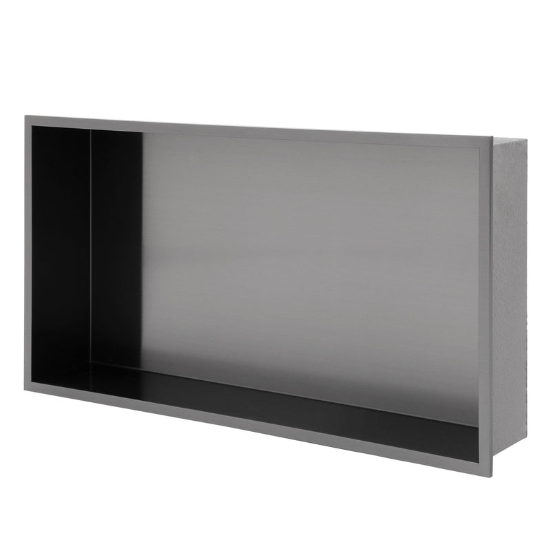 Stainless Steel Shower Niche With Seamless Design For Bathroom Storage