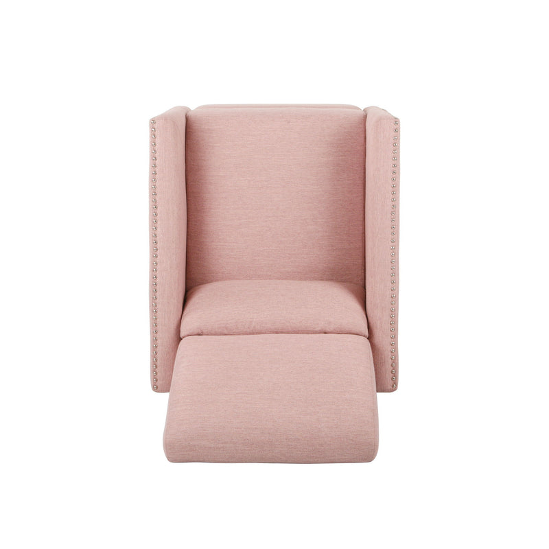 Kiersten - Contemporary Fabric Pushback Recliner