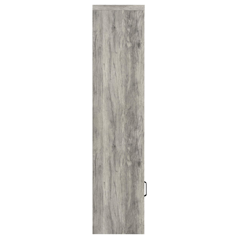 Conifer - 3 Shelf Media Tower - Gray