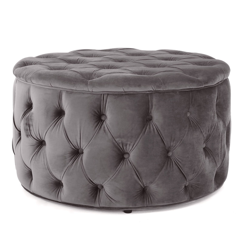 Modern Glam Ottoman