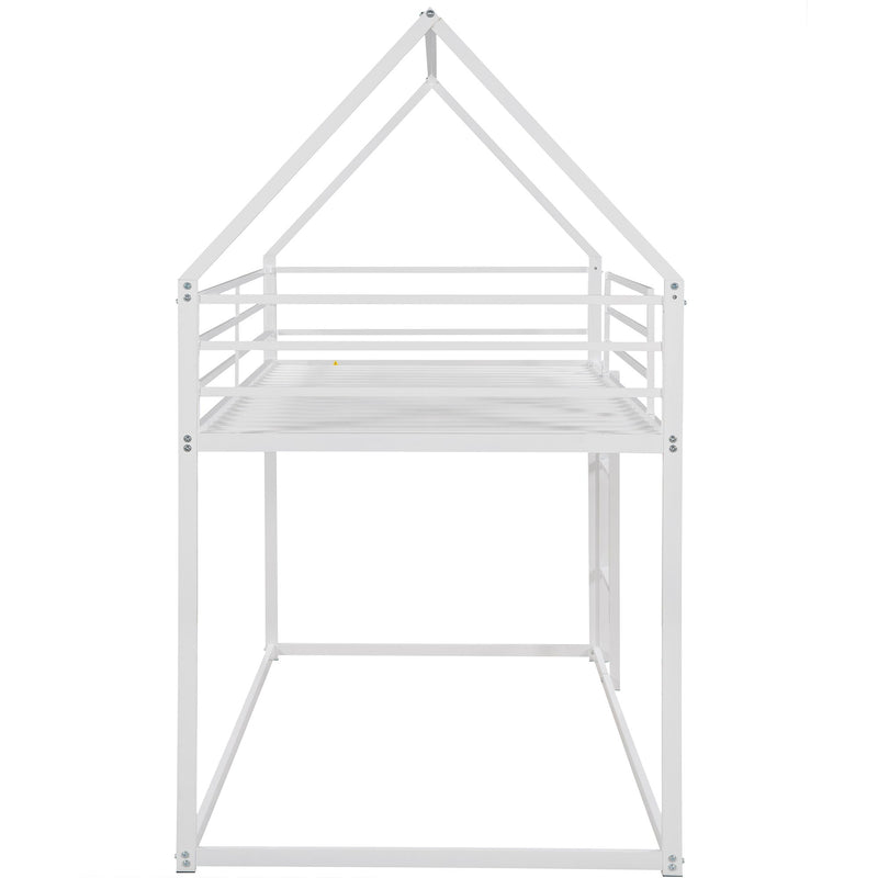 House Bunk Bed With Built In Ladder