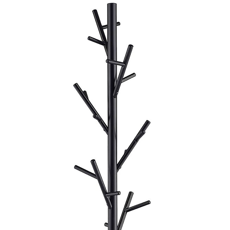 Tree Branch Coat Rack With 18 Hooks - Black