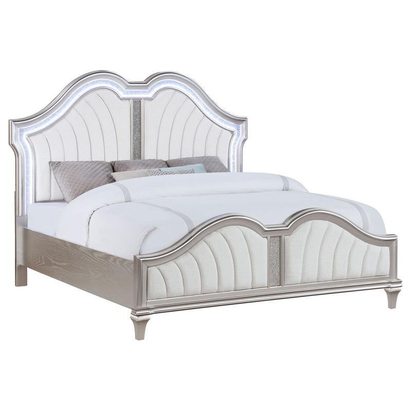 Katerina - Platform Bed With LED Light