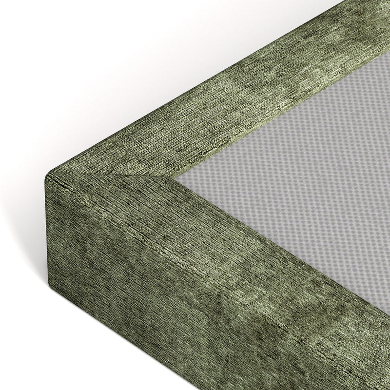 Airframe - Upholstered Bed Frame With Double Layered Upholstered Headboard