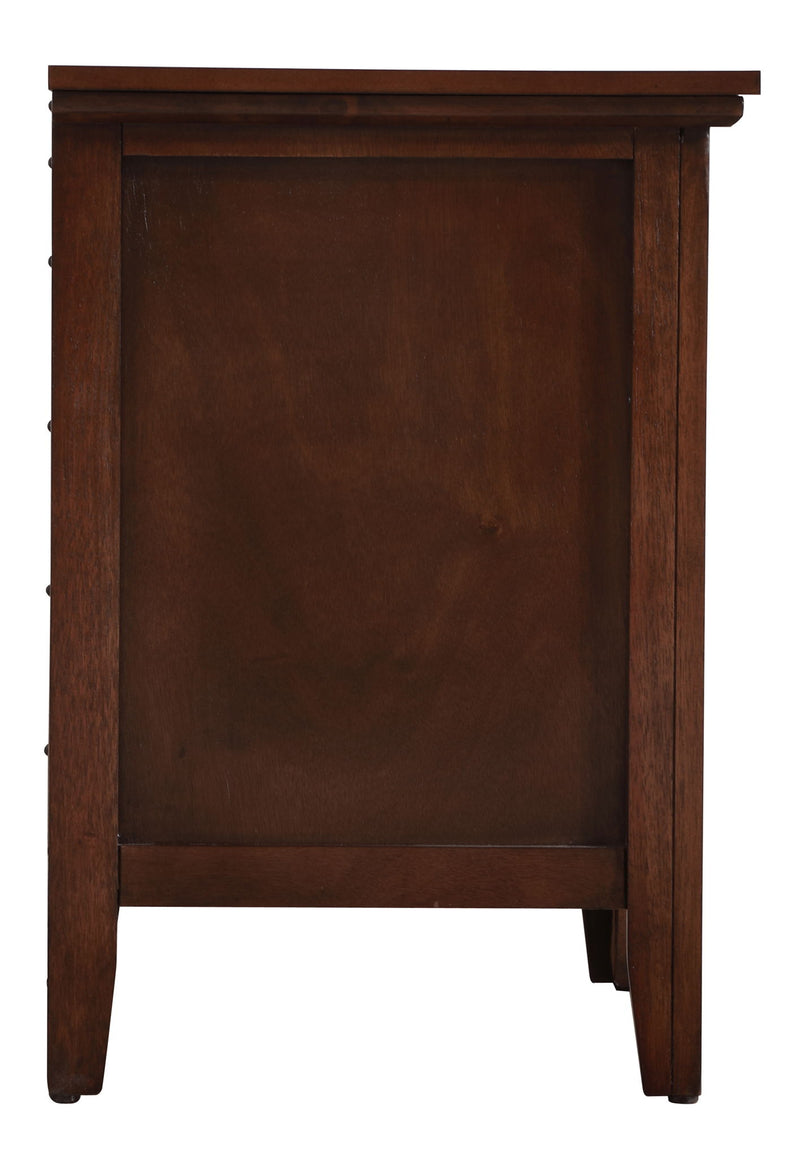Hammond - 3 Drawer Nightstand - Cappuccino