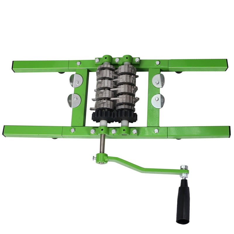 Manual Fruit Wine Press And Crusher For Kitchen, 100% Natural Juice Maker - Green