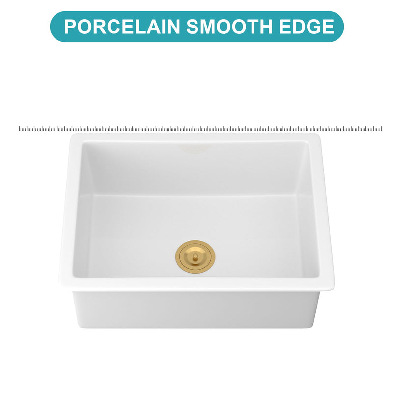 Rectangular Deep Single Bowl Kitchen Sink