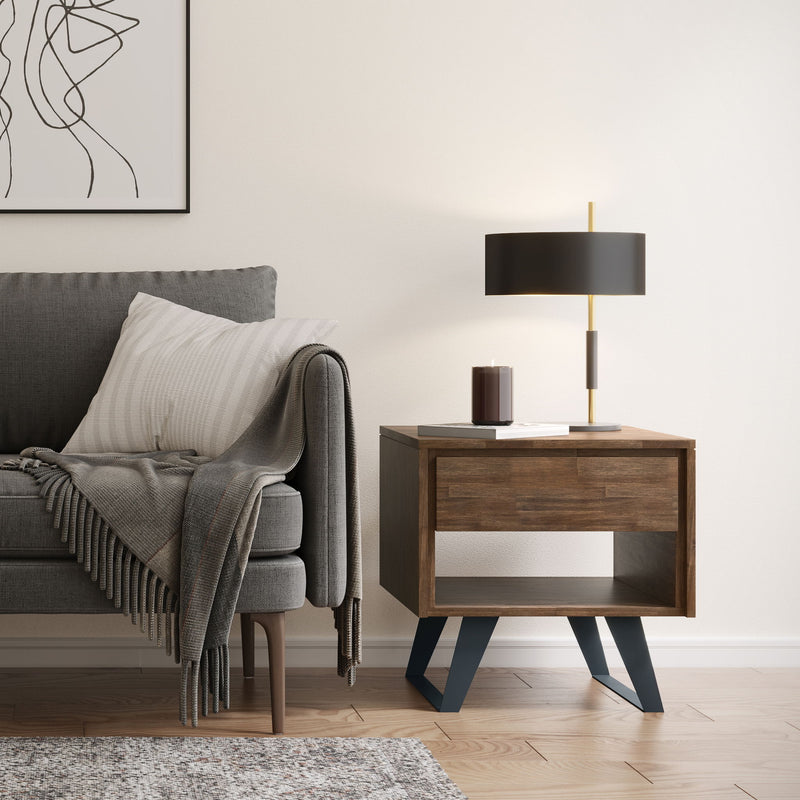 Lowry - Handcrafted End Table