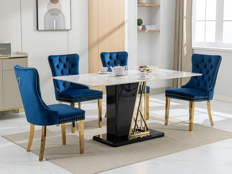 Nikki - Modern, High-End Tufted Dining Chair (Set of 2)