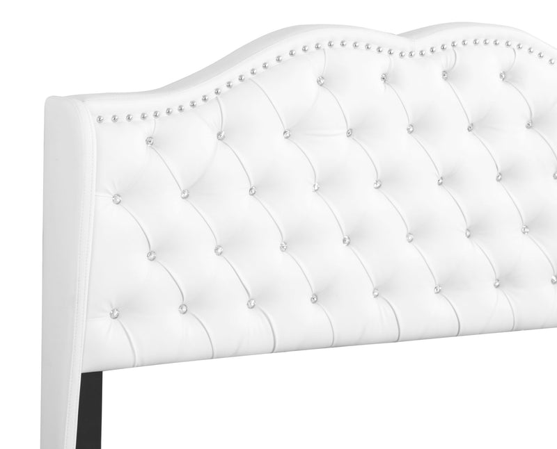 Upholstered Bed Transitional