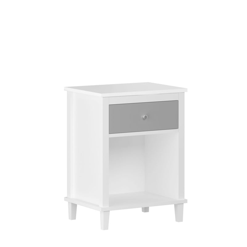 Nightstand With 1 Drawer 1 Shelf