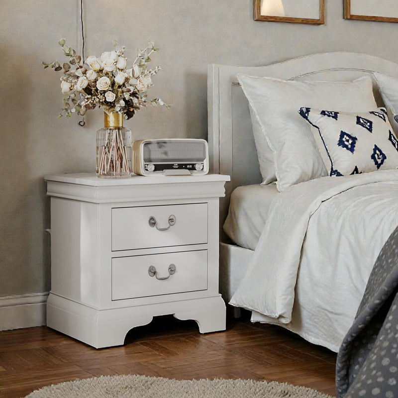 Nightstand With 2 Drawers