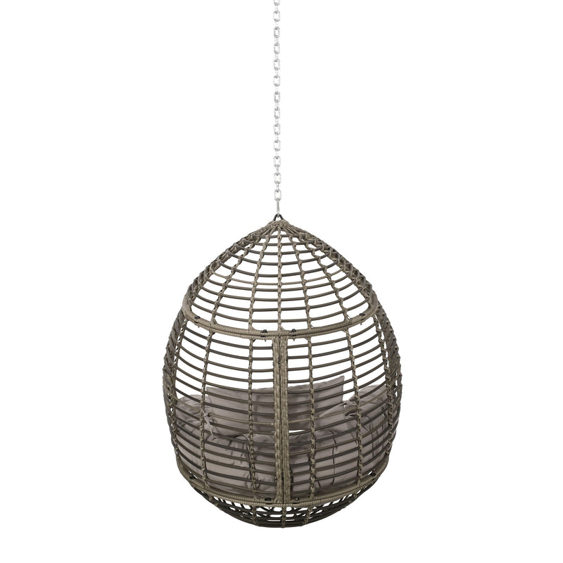 Morris Teardrop - Hanging Chair With Chain And Water Resistant Cushions