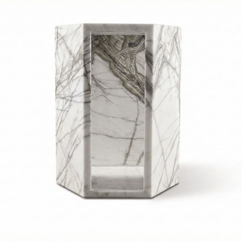 Modern Minimalist Hexagon Side Table