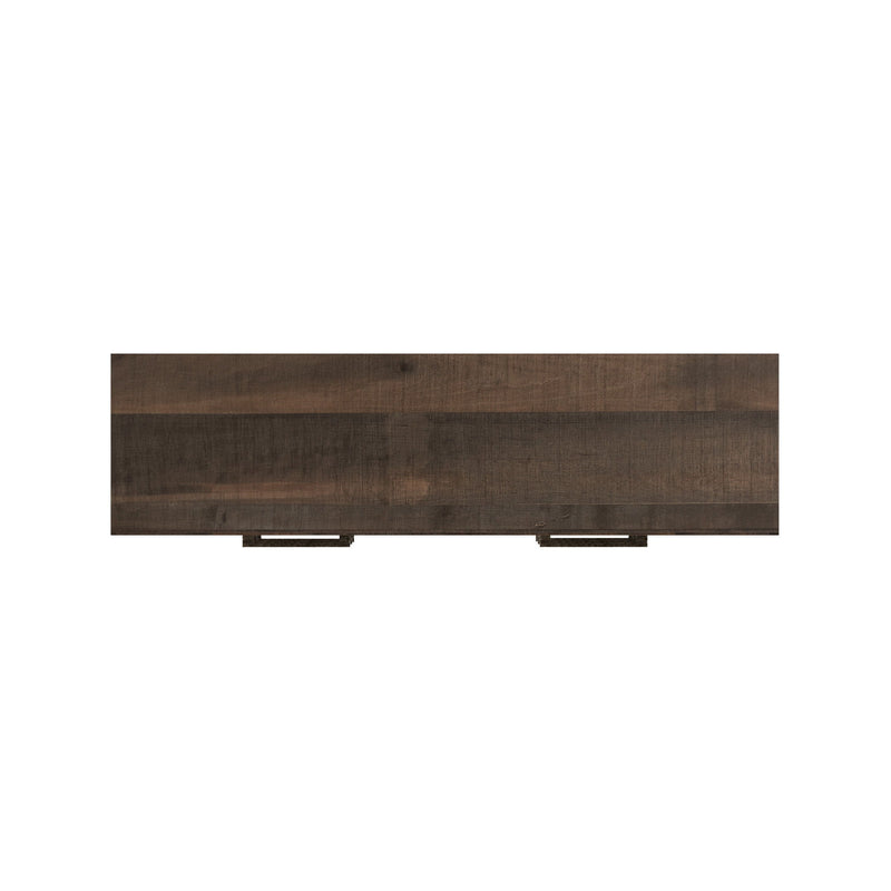 6 Drawer Wooden Dresser - Brown