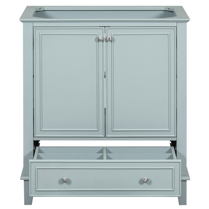 Modern Bathroom Vanity Base Only With Doors And Drawer