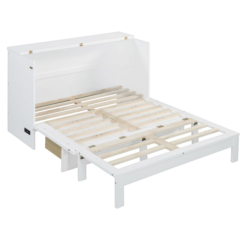 Murphy Bed With Large Drawers