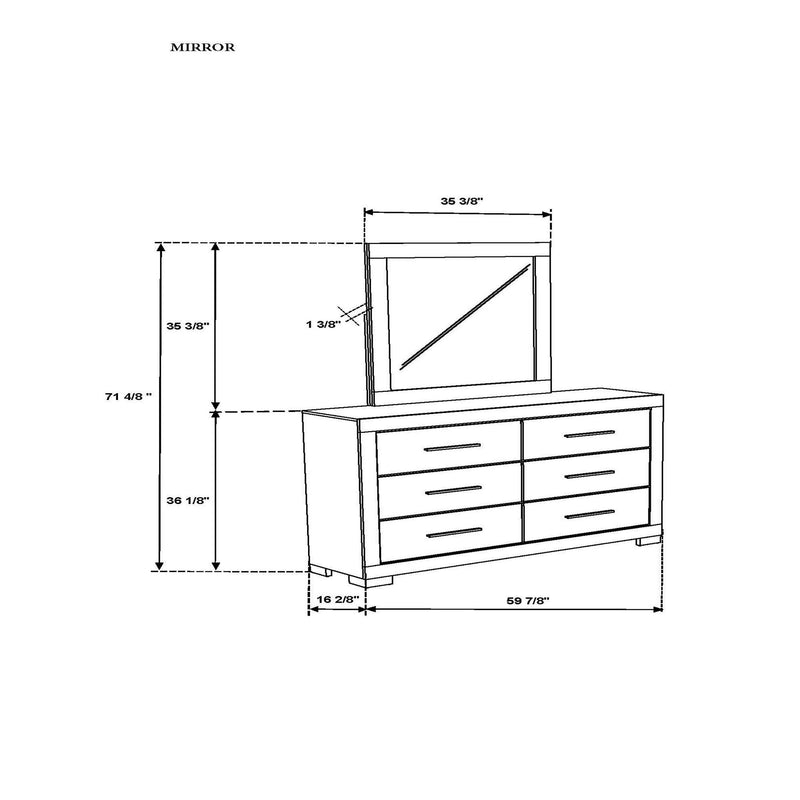 Elsa - Mirror With Sleek Frame