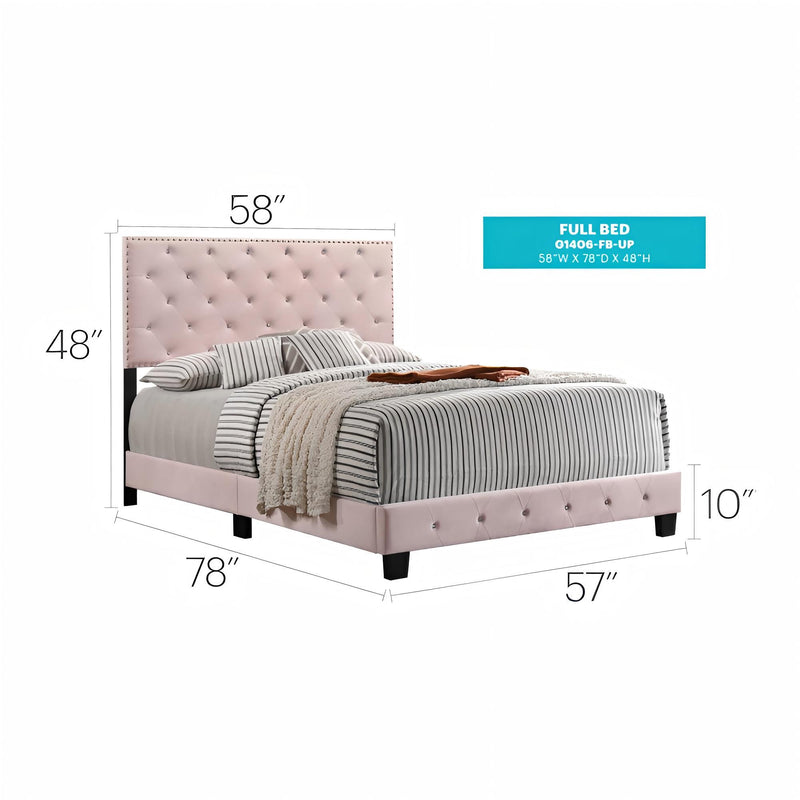 Luxurious Upholstered Bed