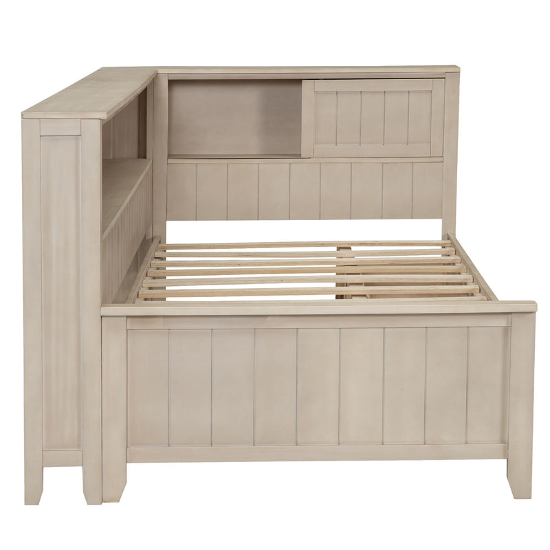 Daybed With Storage Shelves