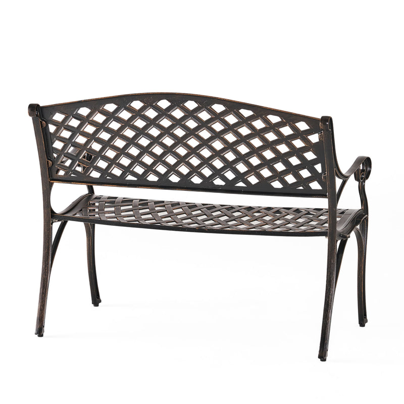 Spencer - Cast Bench - Copper