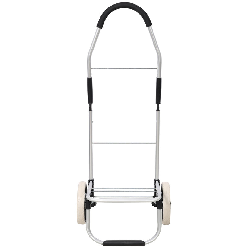 Foldable Shopping Trolley With Wheels And Waterproof Bag - Blue
